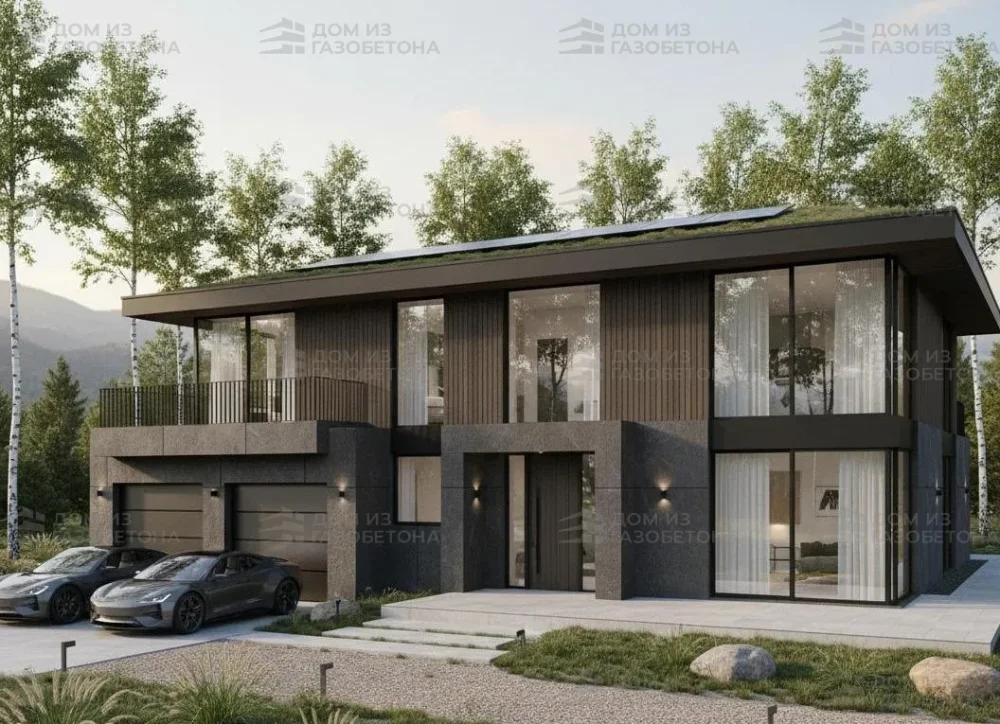 Проект Одноэтажный дом 16 на 14, 138 м2