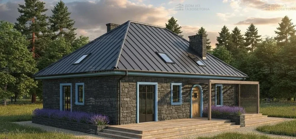 Проект Двухэтажный дом 14 на 10, 192 м2